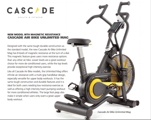 Cascade air bike unlimited mag sale