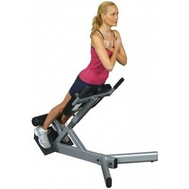 Back extension discount on flat bench