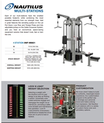 NAUTILUS 4 STATION COMMERCIAL GYM