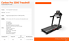 ProForm - Carbon Pro 2000 Folding Treadmill