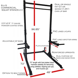 Squat Stand Commercial Grade