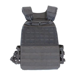 TACTICAL WEIGHT CARRIER / VEST BLACK 13.75 LB